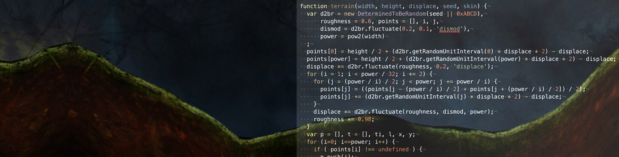 Codelamp v3 : Blog  2D terrain generation